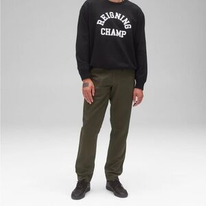 Reigning Champ Black Sweatpants with Elastic Waistband NWT